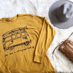 ‘The Sea is Calling and I Must Go’ Long Sleeve